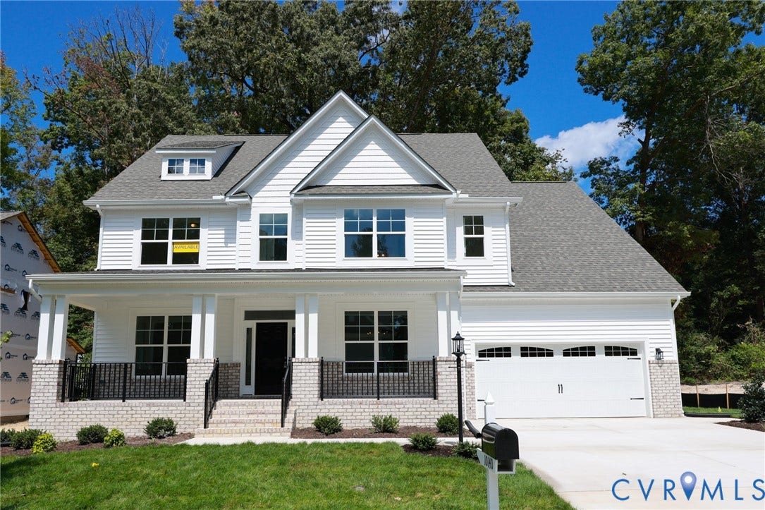 9381 Stingray Point Court, Greenwood Estates, New Kent, VA 23124 This home is under construction. The photo represents the plan, not the actual home. Design selections may vary.