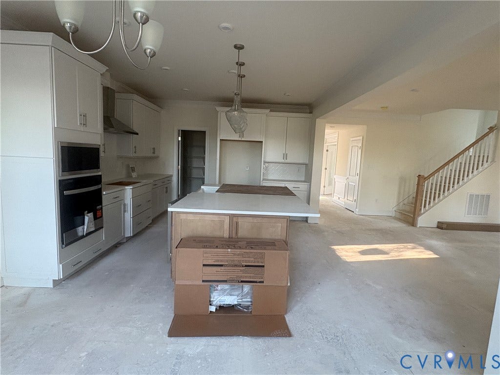 9381 Stingray Point Court, Greenwood Estates, New Kent, VA 23124 The photo represents the actual property under construction as of October 15, 2026