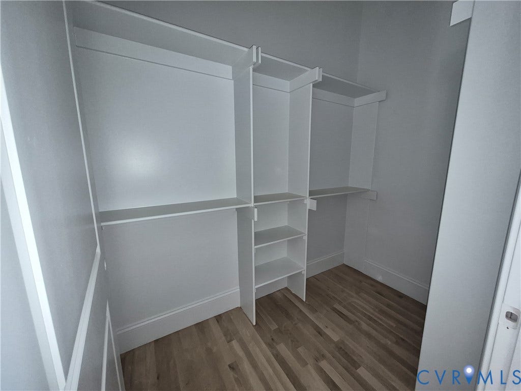 1554 Smokey Ridge Road, Breeze Hill, Maidens, VA 23102 Primary walk in closet, built-in shelving