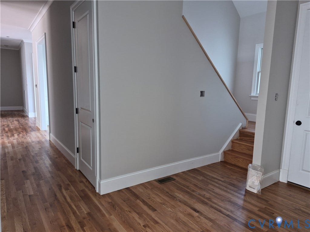 1554 Smokey Ridge Road, Breeze Hill, Maidens, VA 23102 Rear staircase