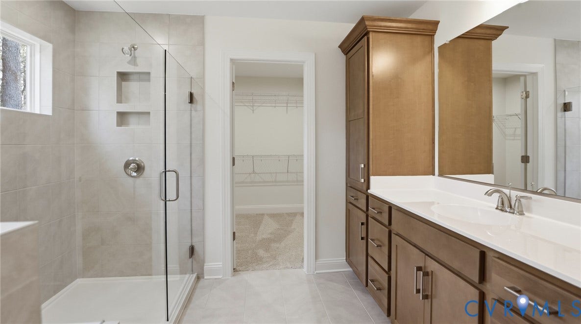 5824 Stingray Point Boulevard, Greenwood Estates, New Kent, VA 23124 This home is under construction. The photo represents the plan, not the actual home. Design selections may vary.