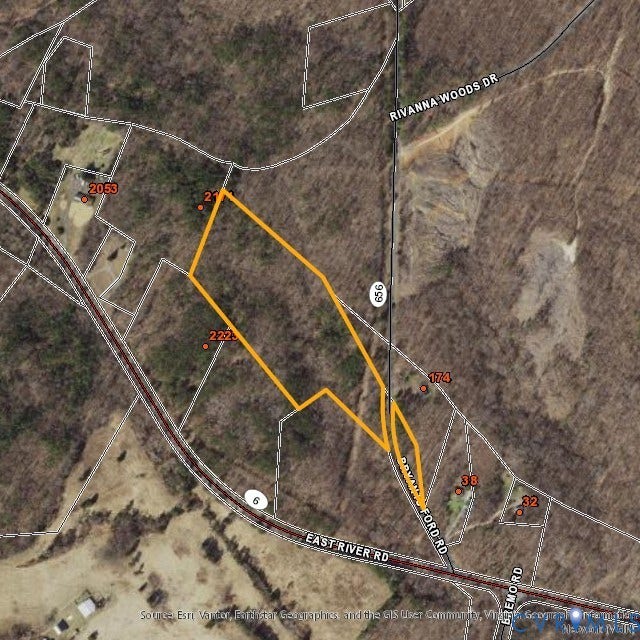 There is small portion on the other side of Bryants Ford.  Great for some storage or parking needs.