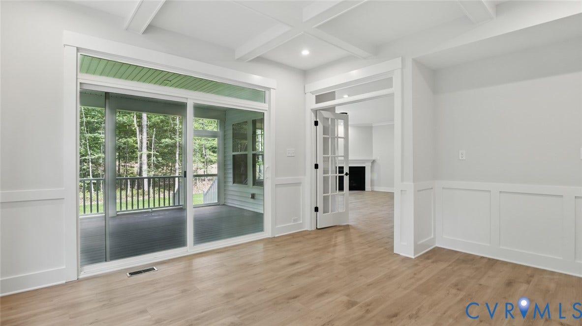 9355 Stingray Point Court, Greenwood Estates, New Kent, VA 23124 This home is to be built. The photo represents the plan, not the actual home. Design selections may vary.
