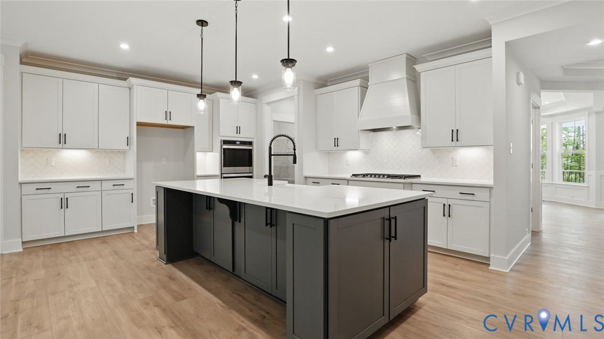 9355 Stingray Point Court, Greenwood Estates, New Kent, VA 23124 This home is to be built. The photo represents the plan, not the actual home. Design selections may vary.
