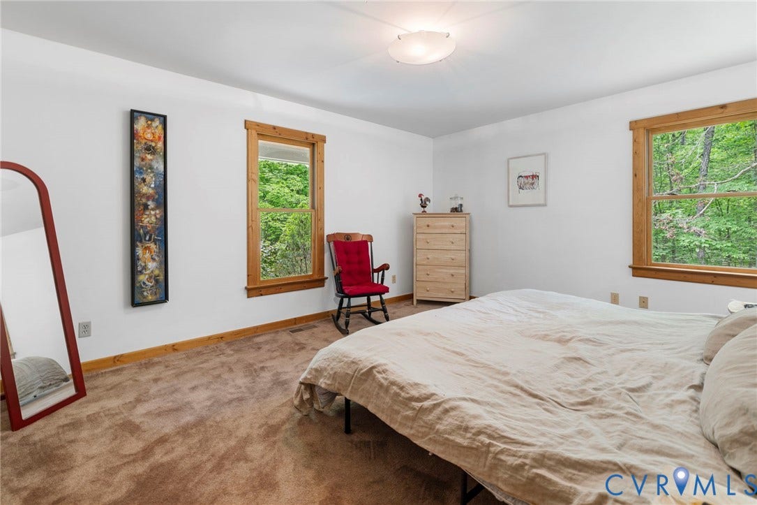 3172 Three Bridge Road, Powhatan, Powhatan, VA 23139 Large front first floor guest bedroom.