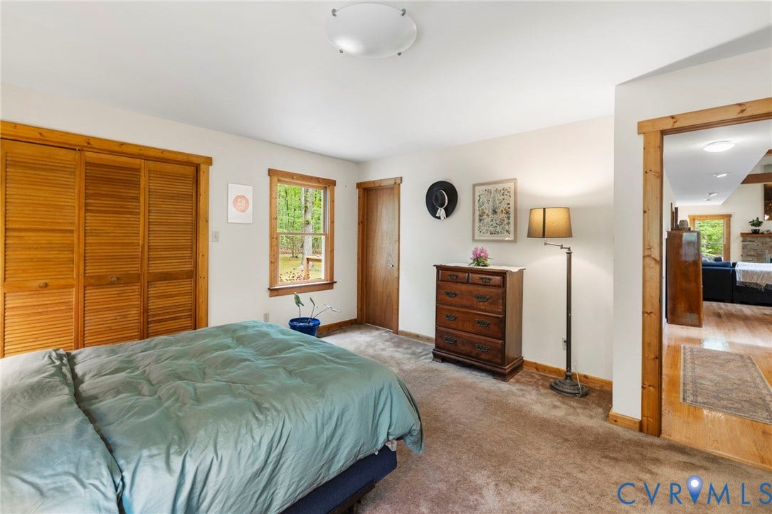3172 Three Bridge Road, Powhatan, Powhatan, VA 23139 Large rear 1st floor guest bedroom.