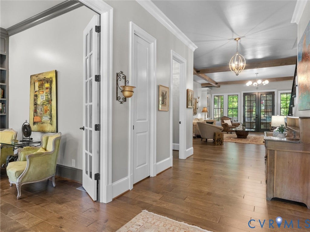 16131 Binley Road, Hallsley, Midlothian, VA 23112 Walk-in coat closet and half bathroom.