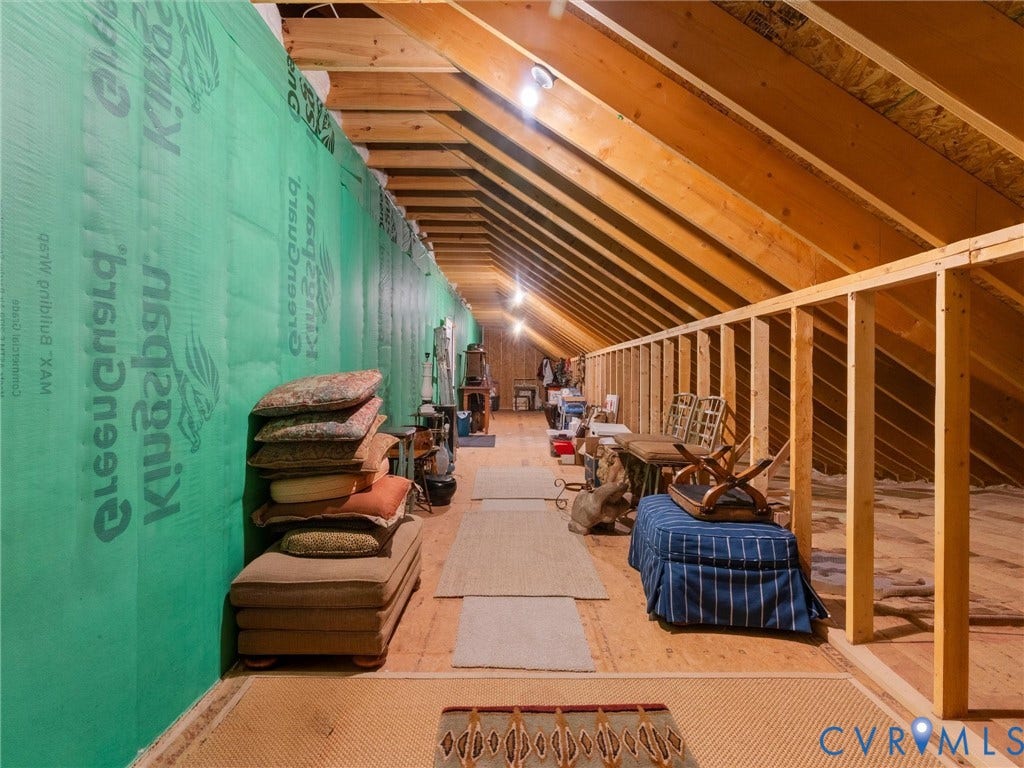 16131 Binley Road, Hallsley, Midlothian, VA 23112 60'5" X 9'7". Walk-in attic located off the second level hallway.