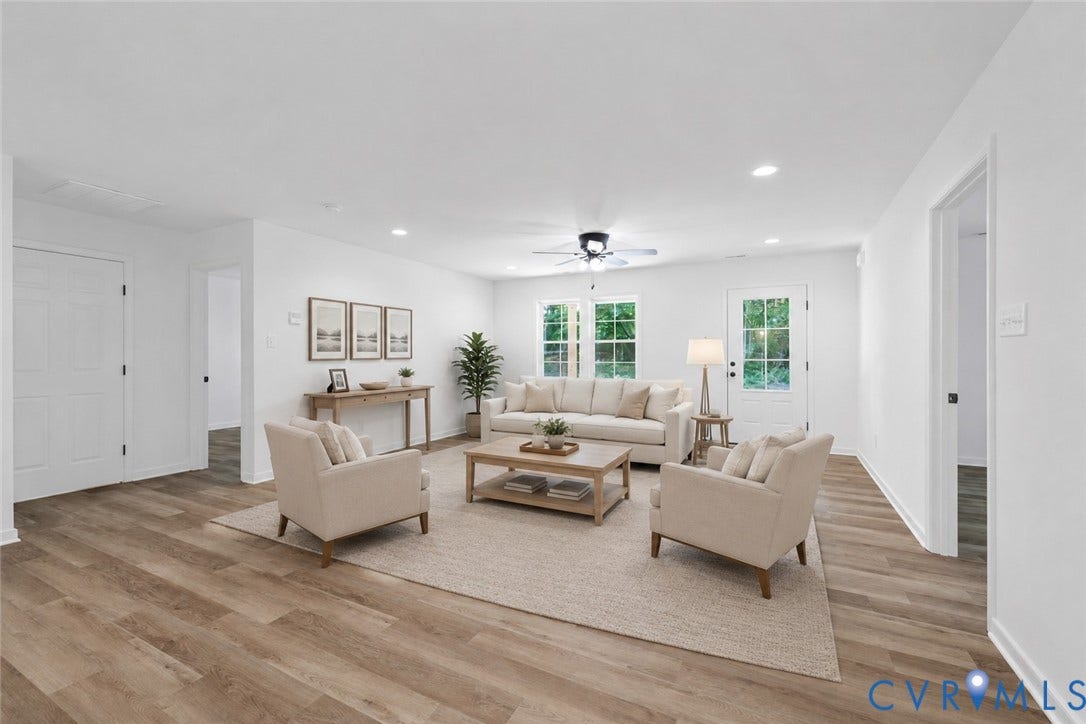 5904 Old Buckingham, Powhatan, VA 23139 Virtually staged