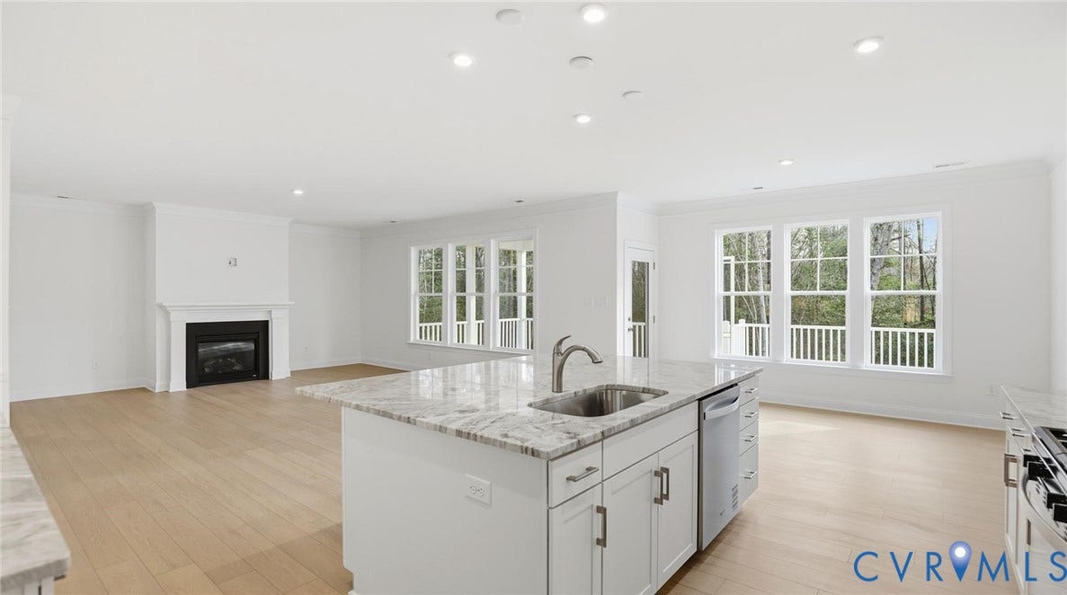 9365 Stingray Point Court, Greenwood Estates, New Kent, VA 23124 This home is to be built. The photo represents the plan, not the actual home. Design selections may vary.