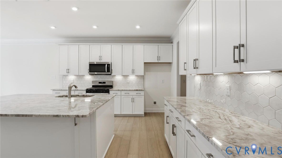 9365 Stingray Point Court, Greenwood Estates, New Kent, VA 23124 This home is to be built. The photo represents the plan, not the actual home. Design selections may vary.