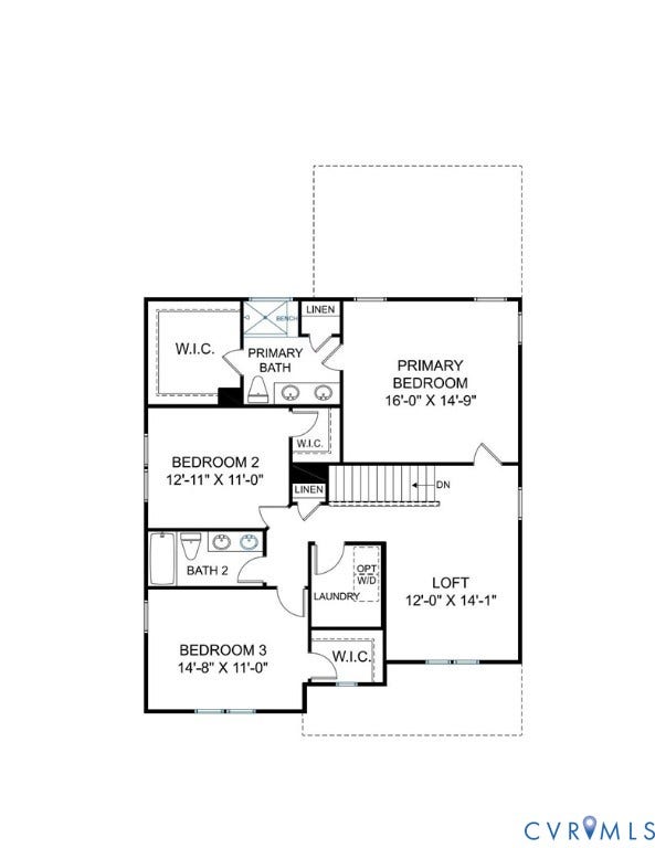 1073 Arbor Heights Terrace, Landon Village, Midlothian, VA 23114 Second Floor