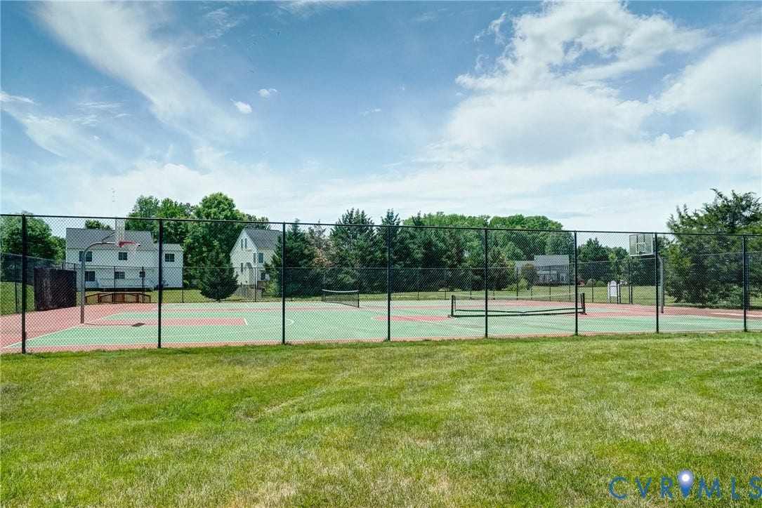 10609 Shadrach Court, Magnolia Ridge, Glen Allen, VA 23059 Photo of the tennis / pickleball courts in Magnolia Ridge