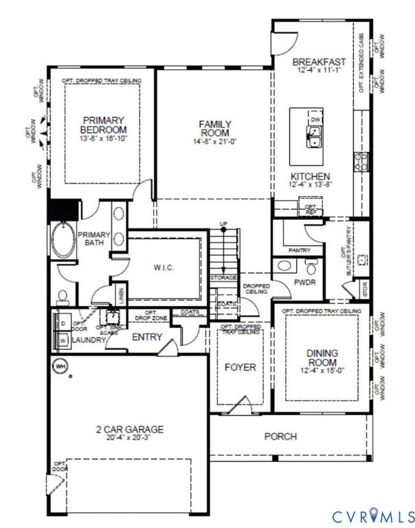 This home is to be built. The photo represents the plan, not the actual home. Design selections may vary.