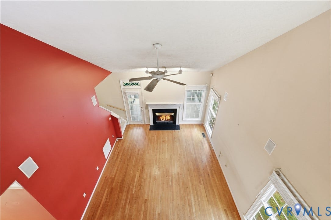 2625 Park Green Way, Glen Allen, VA 23060 View of Family Room from the Loft
