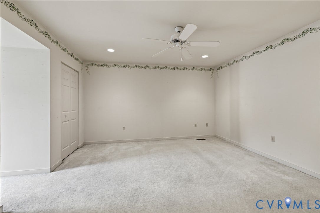 2625 Park Green Way, Glen Allen, VA 23060 Bedroom #2, has 2 closets and storage