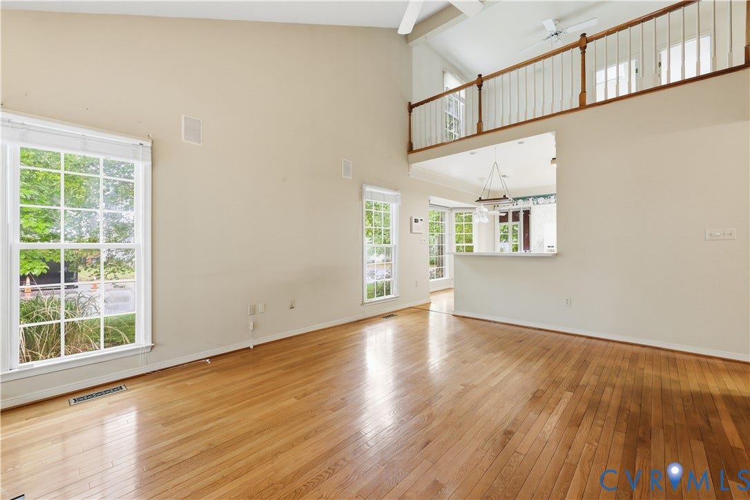 2625 Park Green Way, Glen Allen, VA 23060 Family Room backs up to the kitchen..