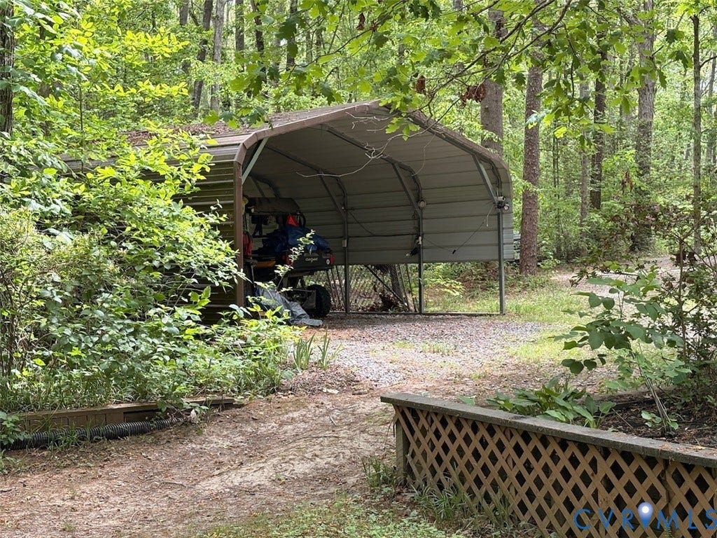 208 Johnson Mill Lane, Hopeful Church Road, Bumpass, VA 23024 Vehicle Shed