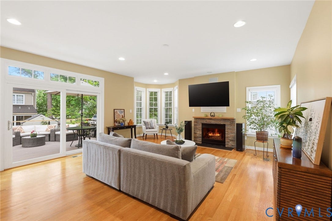 6001 Abington Park Drive, Glen Allen, VA 23059 Expanded floorplan provides a cozy reading nook