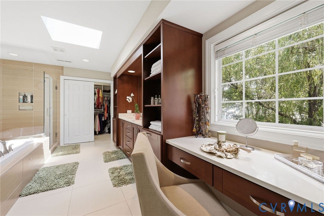 6001 Abington Park Drive, Glen Allen, VA 23059 Note the fabulous tile and skylight