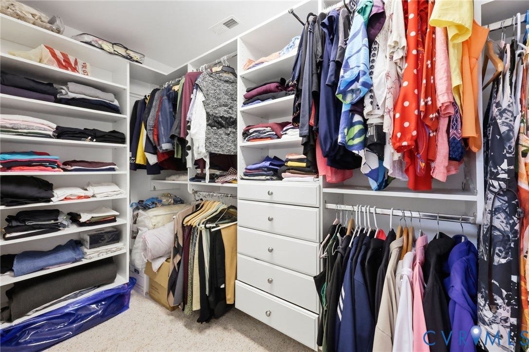 6001 Abington Park Drive, Glen Allen, VA 23059 Primary closet two with even more custom built ins