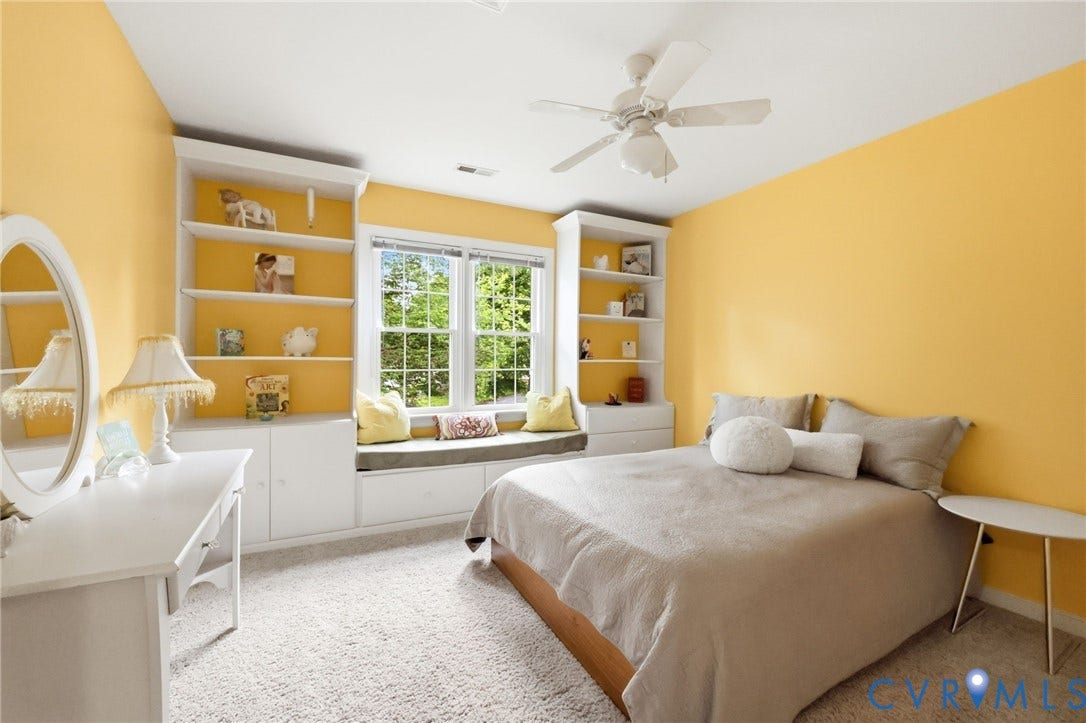 6001 Abington Park Drive, Glen Allen, VA 23059 Custom built-ins with window seat