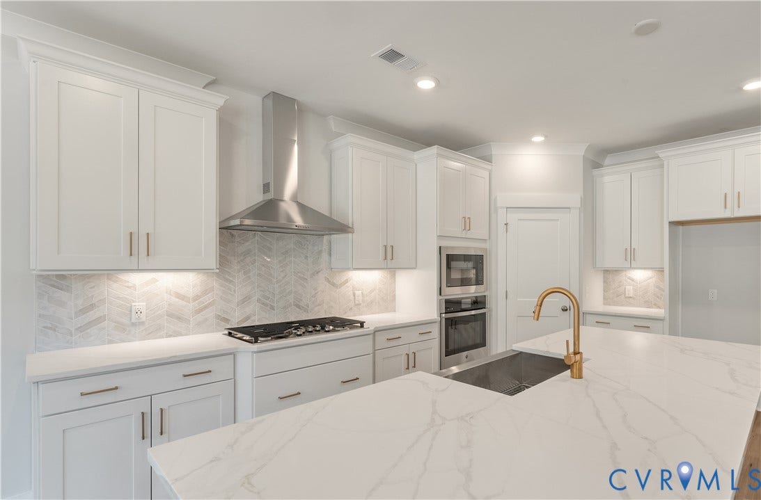 5758 Stingray Point Boulevard, Greenwood Estates, New Kent, VA 23124 This home is to be built. The photo represents the plan, not the actual home. Designs has been selected.