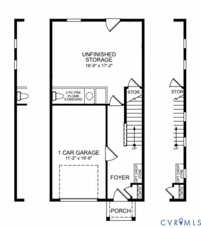 6572 Topsail Point, Watermark Townhomes, Chesterfield, VA 23234 First Floor