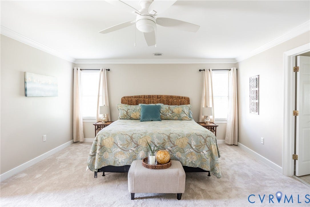 5541 Summer Creek Way, Millstone, Glen Allen, VA 23059 Large primary bedroom