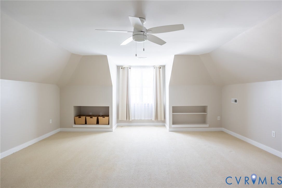 5541 Summer Creek Way, Millstone, Glen Allen, VA 23059 Bonus finished 3rd floor perfect for an additional bedroom or a multipurpose room. Full bathroom