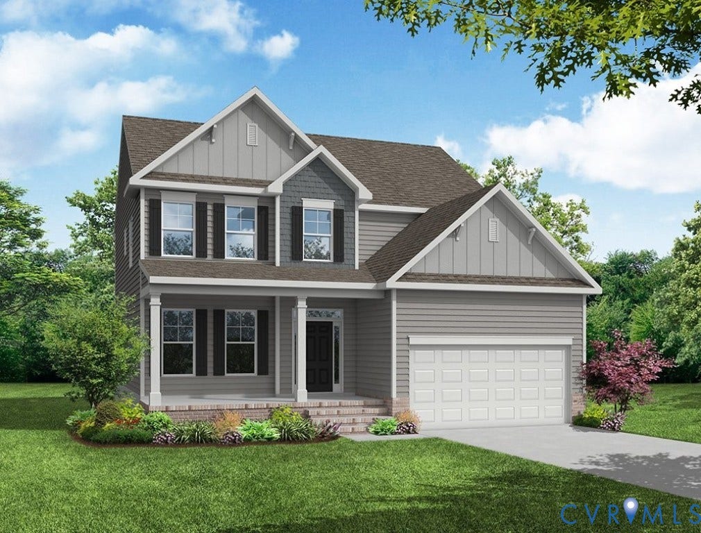 1770 Mountain Road, Mountainwood Crossing, Glen Allen, VA 23060 This home is to be built. The photo represents the plan, not the actual home. Designs have been selected.