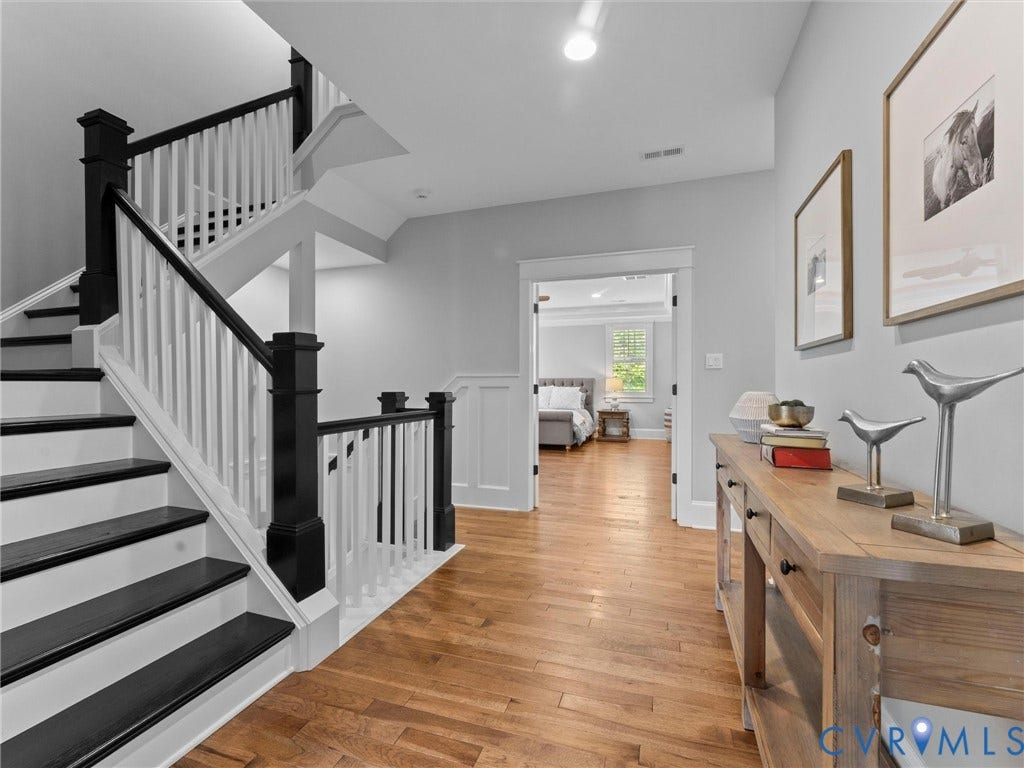 1925 Limbeck Lane, Hallsley, Midlothian, VA 23112 2nd floor hallway leading to primary bedroom