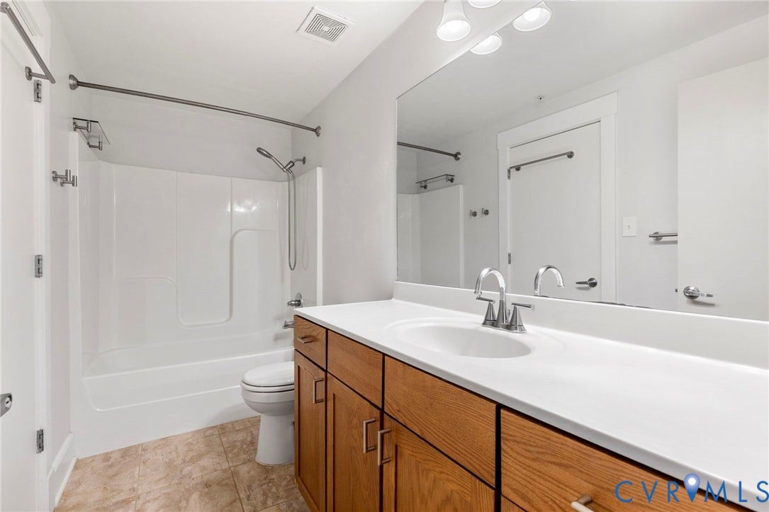 407 S Cherry Street, #U202, Oregon Hill, Richmond, VA 23220 second bathroom