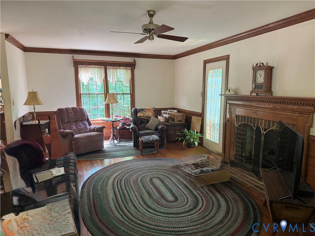 2796 Spencerwood Drive, Powhatan, VA 23139 HWF, Fireplace never used but has gas logs or can be converted to wood.
