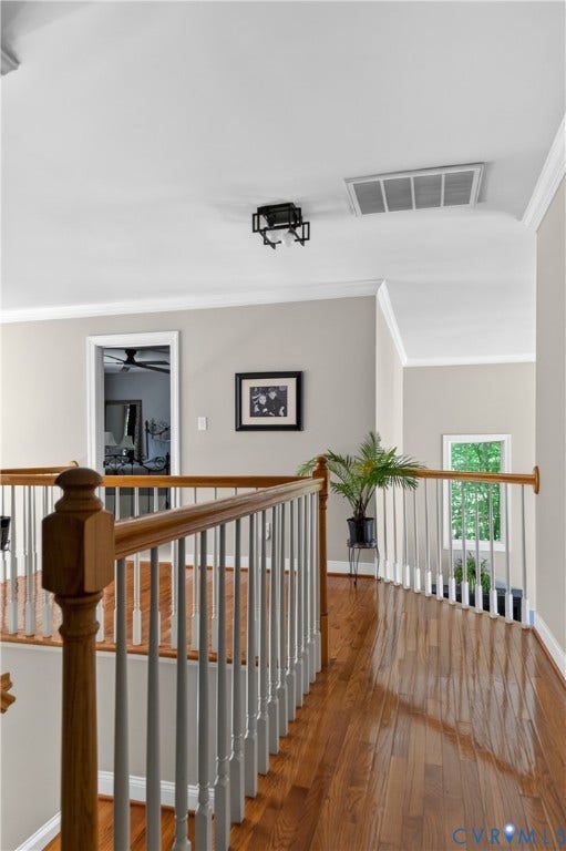 1830 Blackwood Drive, Maidens, VA 23102 upstairs balcony overlooking family room and entry