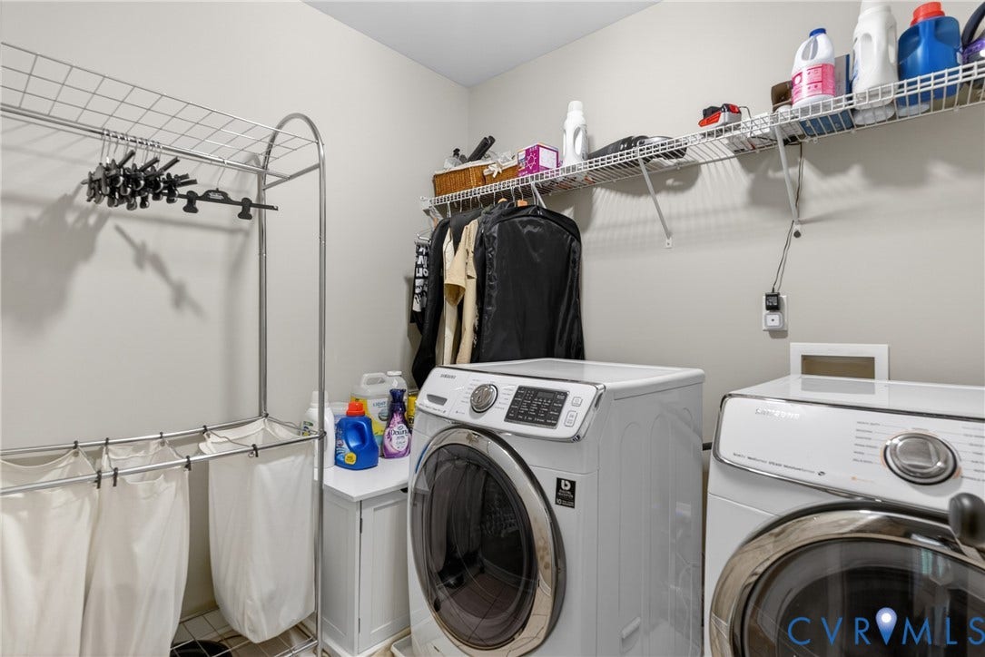 1830 Blackwood Drive, Maidens, VA 23102 2nd floor laundry