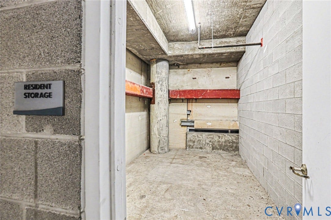301 Virginia Street, #U1214, Richmond, VA 23219 15'11" x 9'11" STORAGE!
