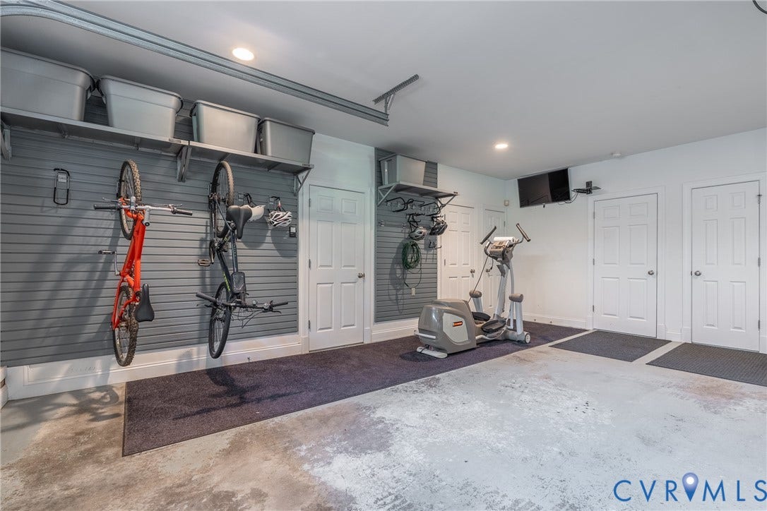 3124 Rock Cress Lane, Mill Forest, Sandy Hook, VA 23153 Oversized two car Garage