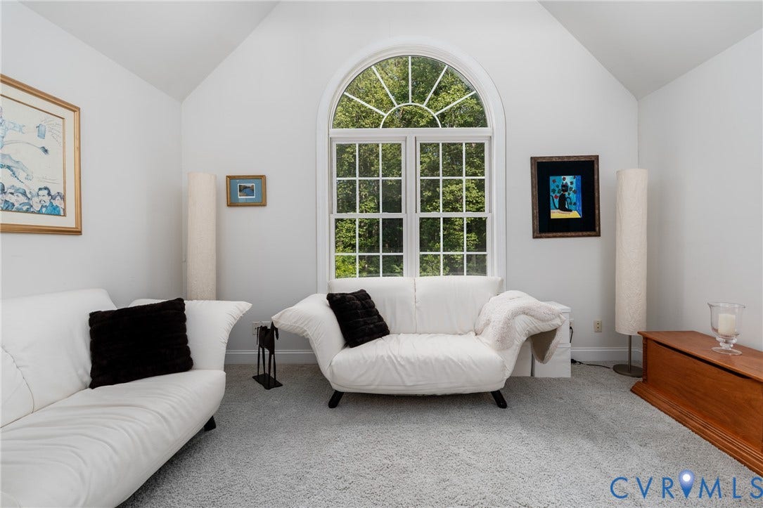 3124 Rock Cress Lane, Mill Forest, Sandy Hook, VA 23153 Convenient second floor Study or Sitting Room is open to Living Room below.