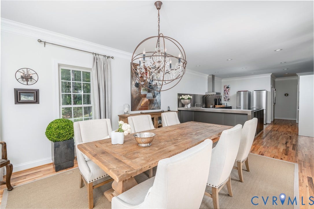 3124 Rock Cress Lane, Mill Forest, Sandy Hook, VA 23153 Dining Room to Kitchen