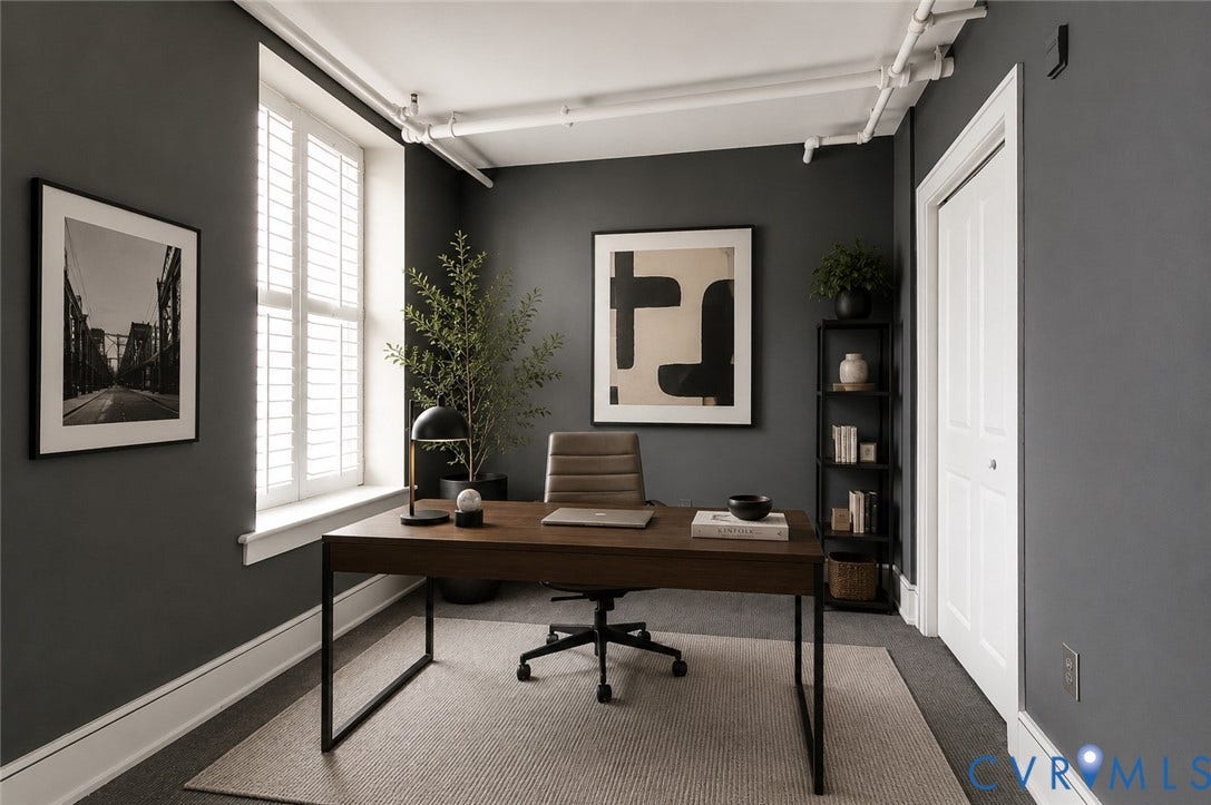 1205 E Main Street, #U4R-W, Richmond, VA 23219 Photo is virtually staged.
