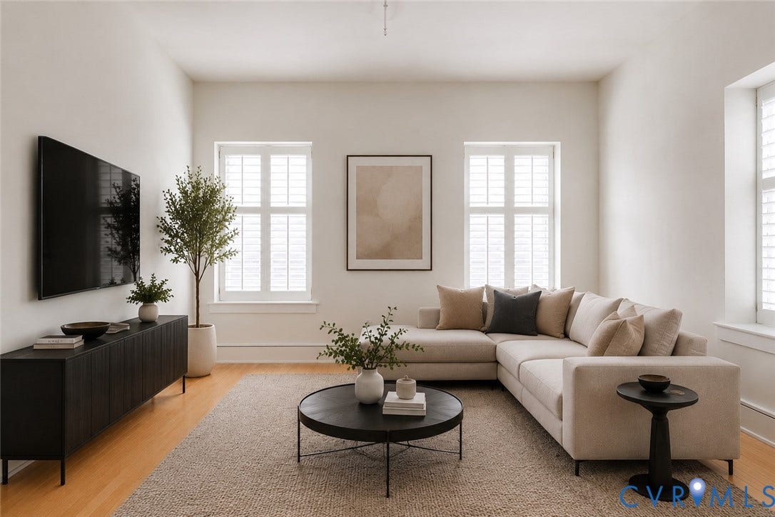 1205 E Main Street, #U4R-W, Richmond, VA 23219 Photo is virtually staged.