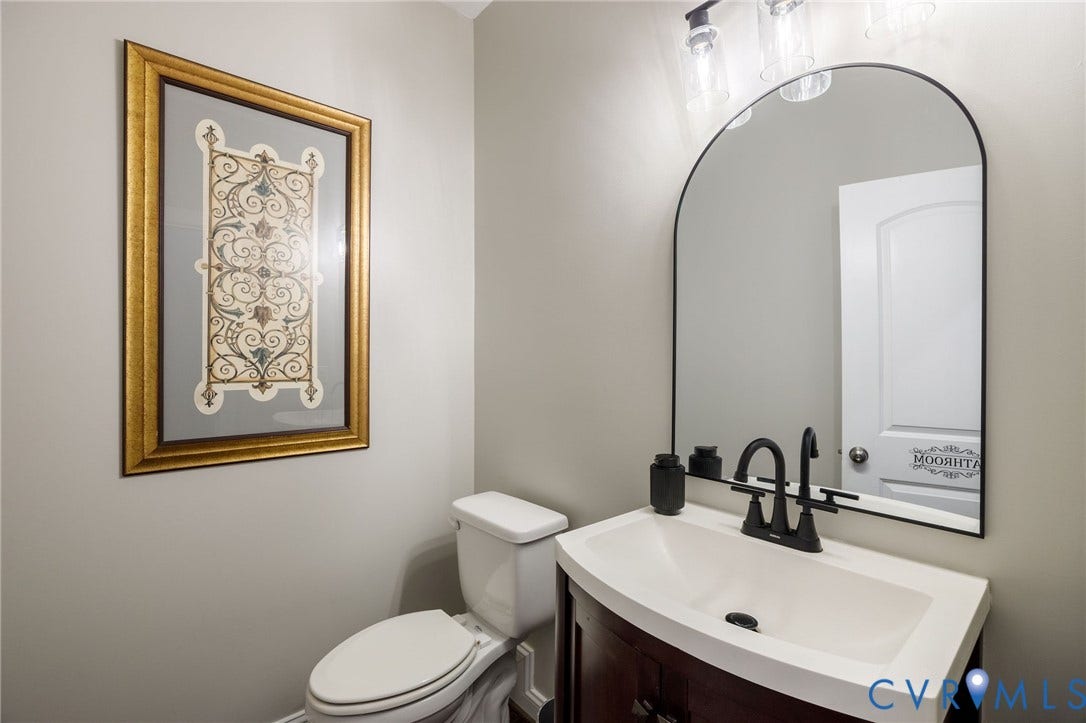 11451 Black Road, Winterpock, Chesterfield, VA 23838 Main level half bath