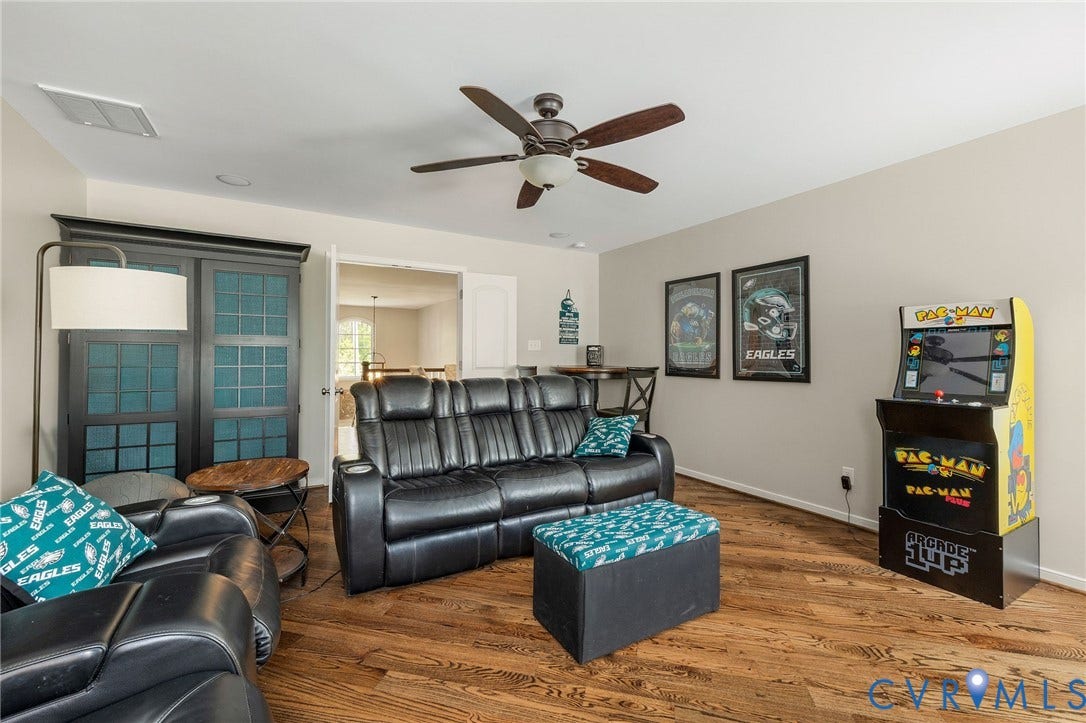11451 Black Road, Winterpock, Chesterfield, VA 23838 Recreation/media room