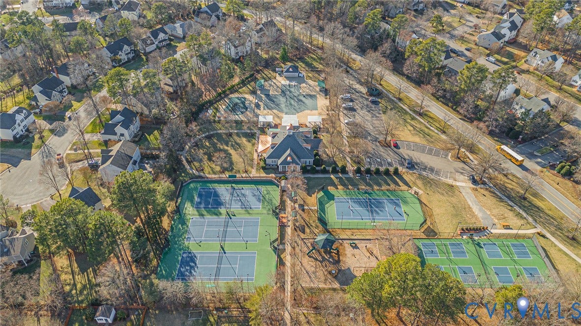12300 Reed Forest Court, Wyndham, Glen Allen, VA 23059 Wyndham Swim & Racquet Club for use by all Wyndham residents! Gym & meeting space in clubhouse, 4 lighted tennis courts, & 4 lighted pickleball courts