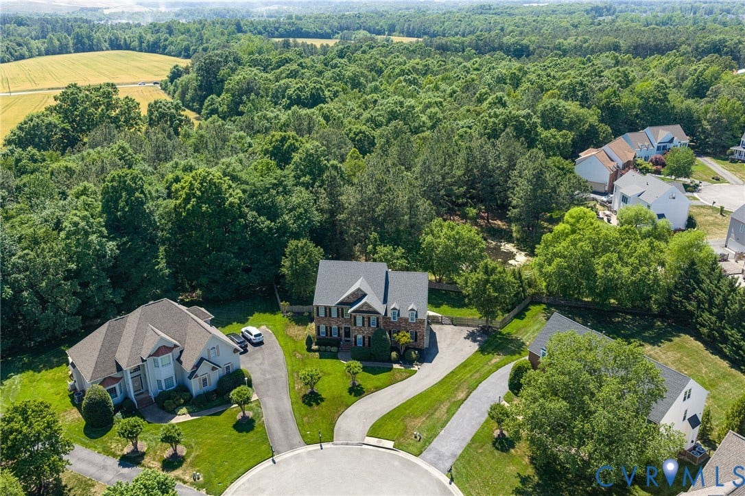 12300 Reed Forest Court, Wyndham, Glen Allen, VA 23059 Gorgeous cul de sac location iwith rear yard privacy.