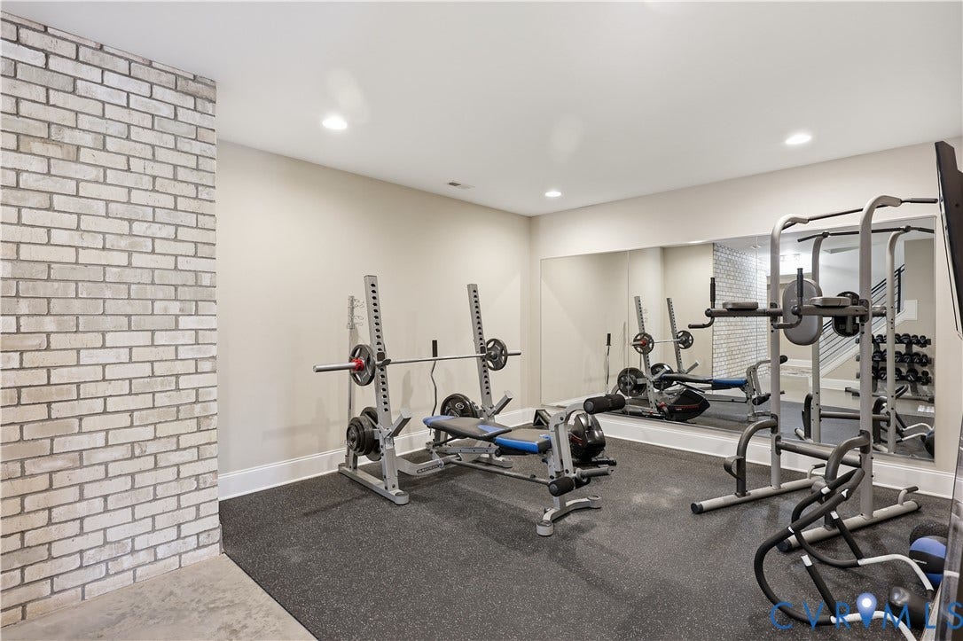 14849 Elliot Ridge Way, Glen Allen, VA 23059 Basement Gym