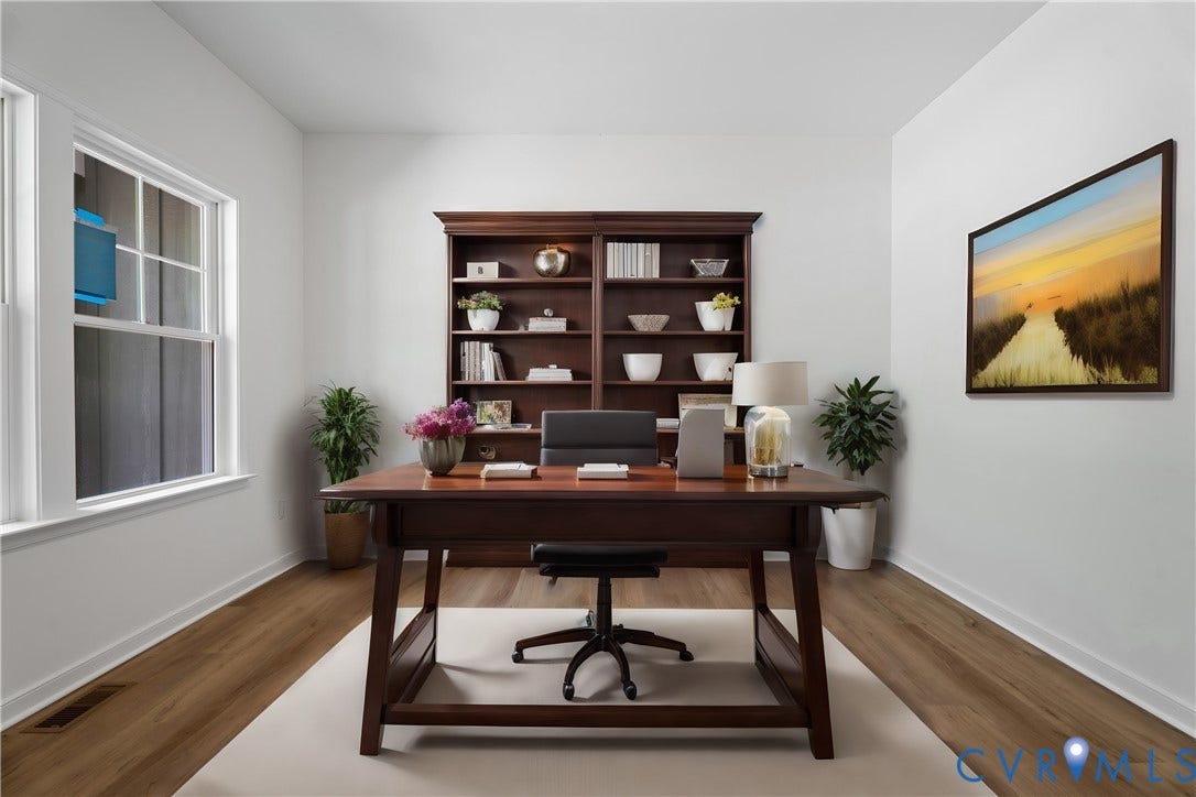 TBD Buckners (Lot 7) Lane, Compass Cove, Mineral, VA 23117 Flex room, virtually staged as office