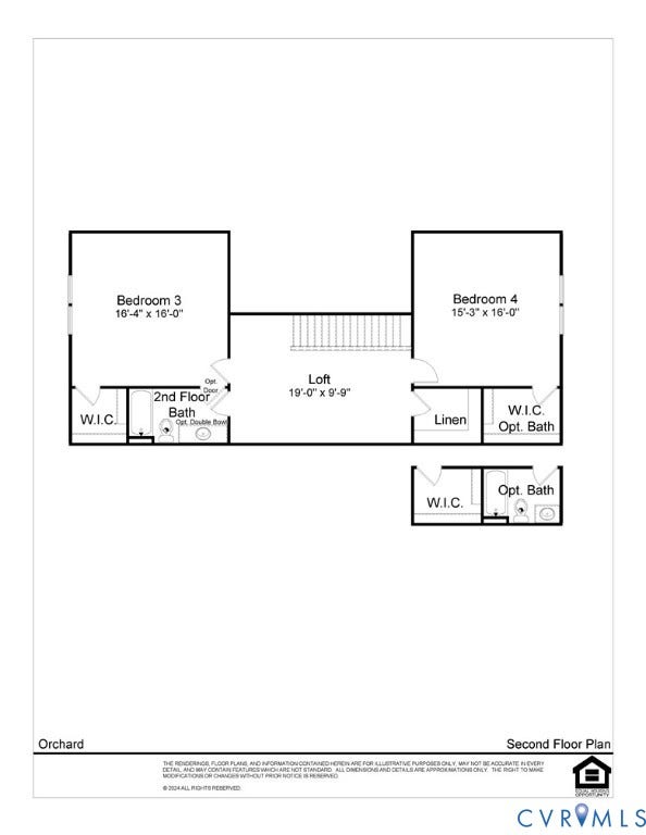 TBD Buckners (Lot 7) Lane, Compass Cove, Mineral, VA 23117 2nd floor plan