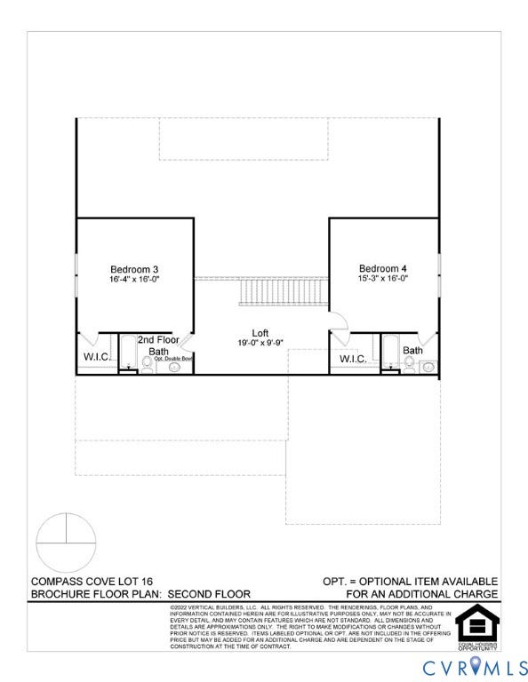 1392 Buckners (Lot 16) Lane, Compass Cove, Mineral, VA 23117 Specific to this home, new updated plan with loft open to family room below